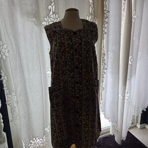 Magnolia Pearl Cotton Lavender Teal Striped Woman's  One Size fits Most